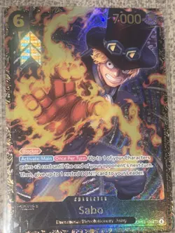Sabo (Store Treasure Cup 2025) OP13-120 One Piece Card Game - Image 1