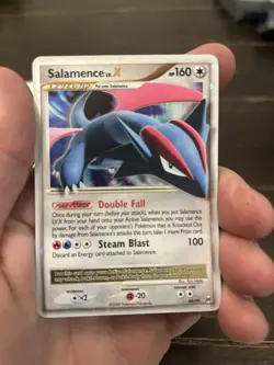 Pokemon TCG Salamence LV.X Arceus Holo Card 98/99 Rare - Image 1