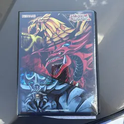 Konami Yu-Gi-Oh! 9-Pocket Portfolio - JADEN AND YUBEL (Holds 180 Cards) - New - Image 1