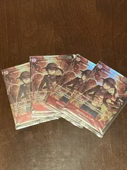 4 Monkey.D.Luffy (Treasure Booster Set) ST10-006 One Piece Promotion Cards Foil - Image 1