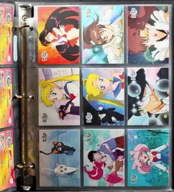 SAILOR MOON Archival & Series 3 Base Card Sets With Binders And 4 Pencil Cards - Image 3
