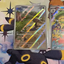 Pokemon TCG Illustration Rare Card Lot - Wooper 102/094 & Ludicolo 095/094 NM - Image 2