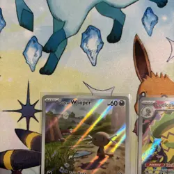 Pokemon TCG Illustration Rare Card Lot - Wooper 102/094 & Ludicolo 095/094 NM - Image 3