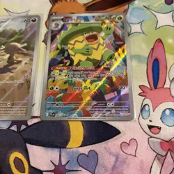 Pokemon TCG Illustration Rare Card Lot - Wooper 102/094 & Ludicolo 095/094 NM - Image 5