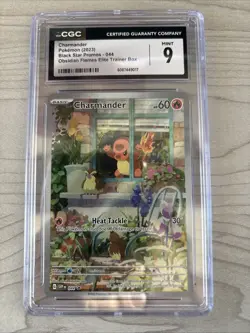 Charmander 044 Sv: Scarlet & Violet Promo Card Holo CGC 9 MINT - Image 2