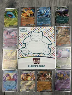 Pokemon TCG 151 Complete 12 Card Ex Set Charizard Blastoise Venusaur NM - Image 1