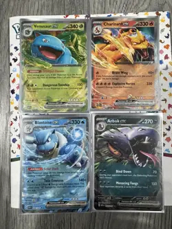 Pokemon TCG 151 Complete 12 Card Ex Set Charizard Blastoise Venusaur NM - Image 2