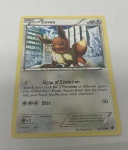 Pokemon Eevee Cosmos Holo Card TCG Sun & Moon Era 101/149 - Image 4