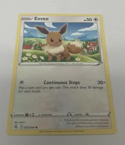 Pokemon Eevee Cosmos Holo Card TCG Sun & Moon Era 101/149 - Image 5