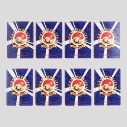 Japanese pokemon card old back Team Rocket set 8 Dark Charizard Blastoise - Image 3