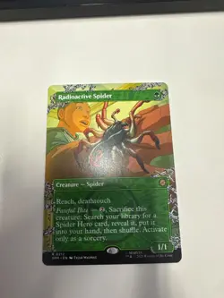 Radioactive Spider (Borderless) x1, MTG, Marvel's Spider-Man, SPM, NM - Image 1