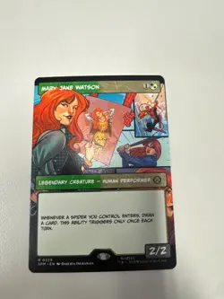 MTG Magic The Gathering - Mary Jane Watson Borderless - SPM 0229 - Regular - Image 1
