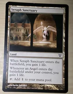 MTG Seraph Sanctuary Avacyn Restored 228/244 Regular Common - Image 1