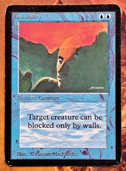 Mtg Alpha Invisibility - Image 1
