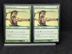 Llanowar Elves X2 LP MTG Core Set 2011 MTG - Image 1