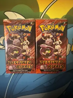 Pokemon TCG Scarlet & Violet Destined Rivals ( Booster Packs ) 2 Packs - Image 1