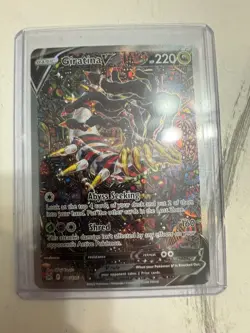 2022 POKEMON SWORD & SHIELD LOST ORIGIN #186 FULL ART/GIRATINA V - Image 1