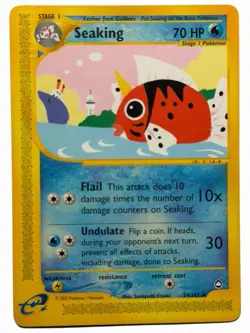 Seaking - Aquapolis 59/147 2002 - E Reader - Pokemon TCG - WOTC - NM - Image 1