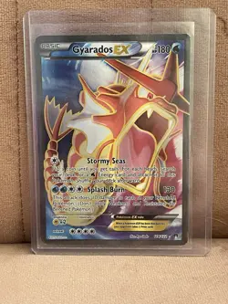 Pokemon Gyarados EX (Full Art) 114/122 Breakpoint Holo HP - Image 1