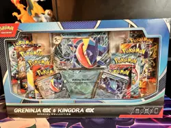 Pokemon TCG - Greninja ex & Kingdra ex - Special Collection Box - Factory Sealed - Image 1