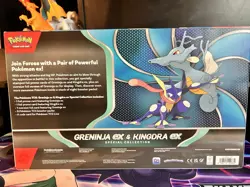 Pokemon TCG - Greninja ex & Kingdra ex - Special Collection Box - Factory Sealed - Image 2