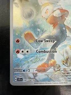 Pokemon Raboot 147/142 Sv07: Stellar Crown Holo Illustration Rare (NM) - Image 4