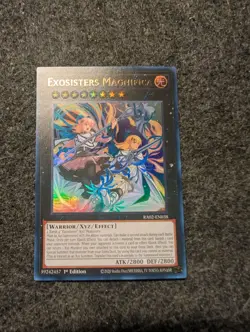 Exosisters Magnifica 1st Edition Platinum Secret Rare RA02-EN038 Yu-Gi-Oh! - Image 1