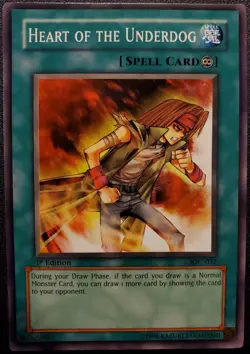 Yu-Gi-Oh! Heart of the Underdog IOC-032 Invasion of Chaos 1st (2004) Edition - Image 1