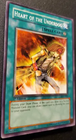 Yu-Gi-Oh! Heart of the Underdog IOC-032 Invasion of Chaos 1st (2004) Edition - Image 2