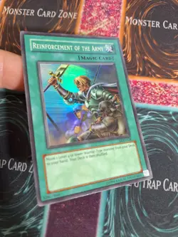 Yu-Gi-Oh! TCG Reinforcement of the Army LOD-028 Super Rare Unlimited MP/HP - Image 2