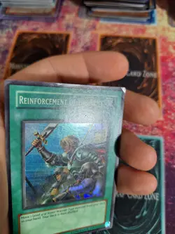 Yu-Gi-Oh! TCG Reinforcement of the Army LOD-028 Super Rare Unlimited MP/HP - Image 4
