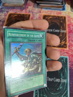 Yu-Gi-Oh! TCG Reinforcement of the Army LOD-028 Super Rare Unlimited MP/HP - Image 5