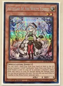 (MP25) Yugioh Astellar of the White Forest MP25-EN079 1st Prismatic Secret VLP - Image 1