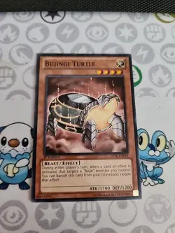 Yugioh! LP Bujingi Turtle - JOTL-EN018 - Common - 1st Edition Lightly Played, En - Image 1