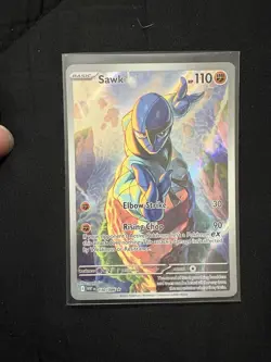 Sawk 130/086 Illustration Rare White Flare Pokemon TCG Cards - Image 1