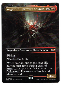 MTG Card: Valgavoth, Harrower of Souls #0006 Borderless DSK Mythic Non-Foil! NM - Image 1