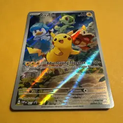 PIKACHU 27 SVP Black Star Promo FA holo Pokemon TCG card - Image 2