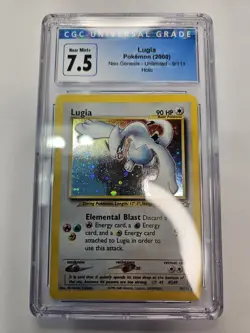 Lugia 2000 Neo Genesis Holo Pokemon Card 9/111 CGC 7.5 - Image 1