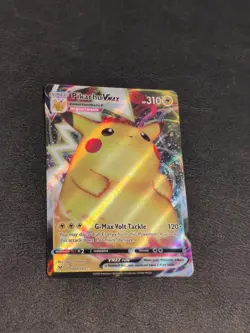 Pikachu VMAX 44/185 Vivid Voltage 2020 Full Art Ultra Rare NM Pokemon Card - Image 1