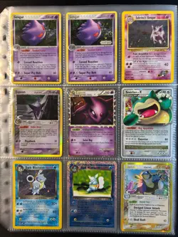 Lot of 90 ALL HOLO Vintage Pokemon Card Binder Collection - Image 2
