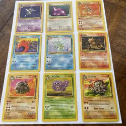 Pokemon TCG 29 Card Lot Fossil 1999 WOTC No Duplicates 3 Rares NM/M LP Vintage - Image 1
