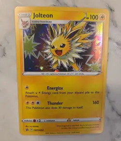 Jolteon SWSH094, NM Holo, Black Star Promo, Sword & Shield, Pokemon TCG Card - Image 1