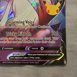 Pokemon TCG Cards Dark Sylveon V SWSH134 Black Star Promo JUMBO / OVERSIZE - Image 5