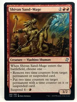 Shivan Sand-Mage NM* Time Spiral Remastered ENGLISH 189/289 mtg -UnltdCards - Image 1