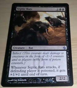 Septic Rats [Mirrodin Besieged] Magic MTG - Image 1