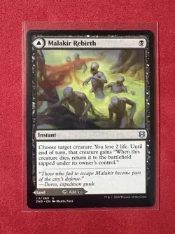 Malakir Rebirth Malakir Mire - Zendikar Rising ZNR Magic The Gathering MTG #111 - Image 1
