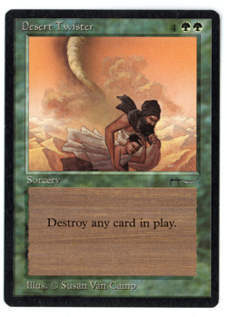 Desert Twister -- MTG (SP Quality) - Arabian Nights - See scans!! - Image 1