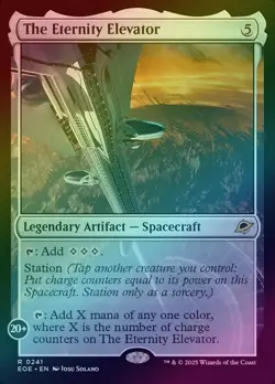 (FOIL) The Eternity Elevator (241) - Edge of Eternities (EOE) - MTG - Image 1