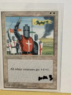 Magic the Gathering Crusades 4th Edition 4ED NM #3/4 - Image 1