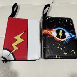 4-Pocket Trading Card Binder Folder Zipper Case Holds 400+ Cards Pokemon TCG 2pk - Image 1